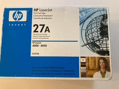 Genuine 27a black toner - 27a,