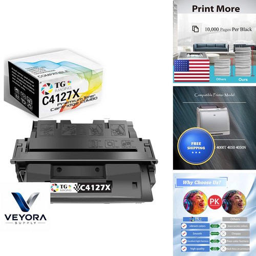 C4127x compatible black toner - c4127x,