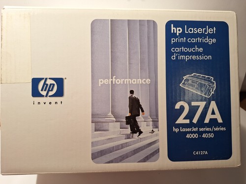 New genuine 27a black - black, toner