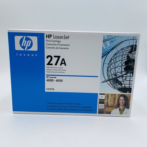 27a genuine black toner - hp,