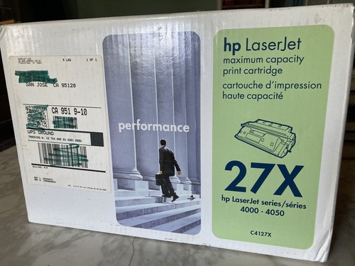 Genuine 27x toner - genuine, cartridge