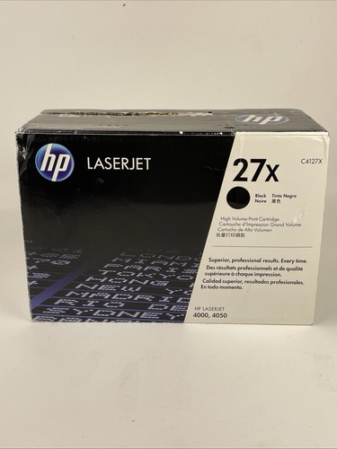 Genuine 27x black toner - genuine,