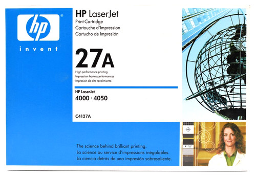 Genuine 27a black - hp, toner