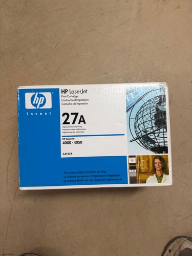 27a genuine black toner - hp,