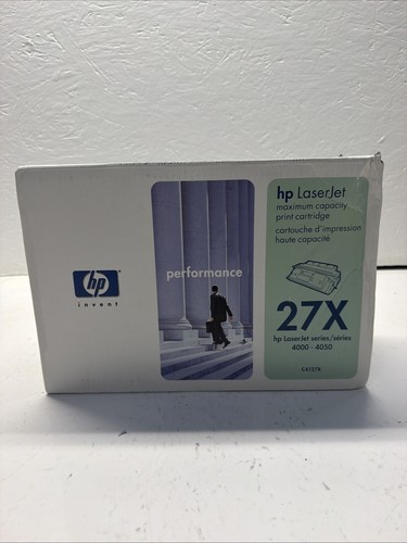 Genuine 27x toner cartridge - hp,