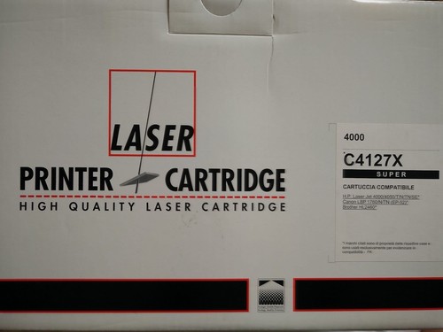 Toner nero laser compatibile