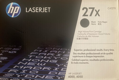 New original 27x black - new, hp