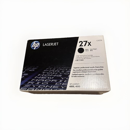 27x genuine black laser - hp,